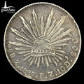 1887 Zs FZ Mexico 8 Reales