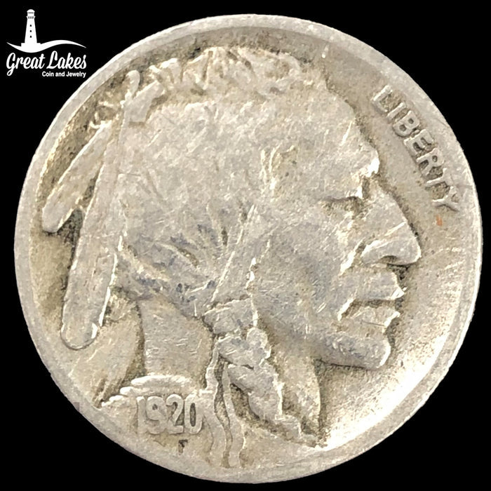 1920-S Buffalo Nickel (F)