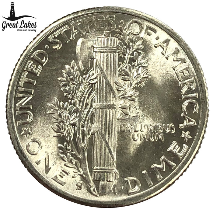 1943-S Mercury Dime (BU)