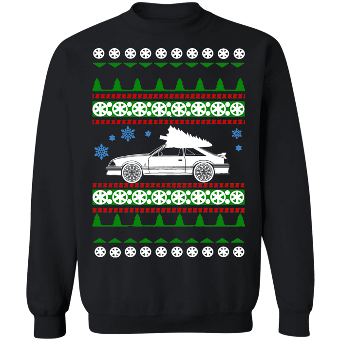 1980s Ford Mustang GT Ugly Christmas Sweater sweatshirt