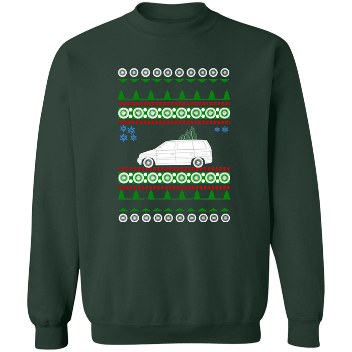 1989 Mazda MPV Ugly Christmas Sweater Sweatshirt