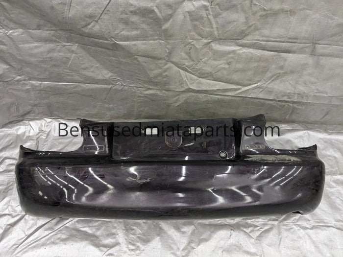 1999-2005 Mazda Miata Mx-5 OEM Rear Bumper Cover Black #3 99-05 — Mazda Miata OEM used part product photo