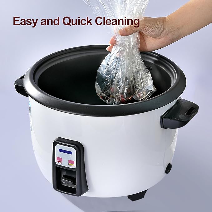 20 Pack Slow Cooker Liners for Crock Pot, Fits 3-8 Quarts (13"x 21")