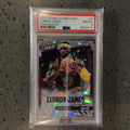 2015 Panini Fathers Day LeBron James Cracked Ice PSA 8 (4112)
