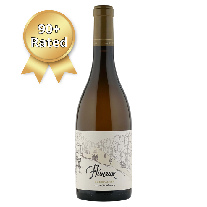 2020 Flaneur Cuvée Constantin Chardonnay, front of bottle