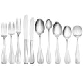 Acopa Benson 6 11/16" 18/0 Stainless Steel Heavy Weight Bouillon Spoon - 12/Pack