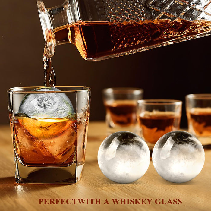 Aibirui 1.8" x 16 Ices,Round Ice Cube Mold,Round Ice Cube Trays for Freezer