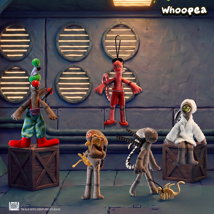 Alien Out of Office Series Plush Pendant Blind Box