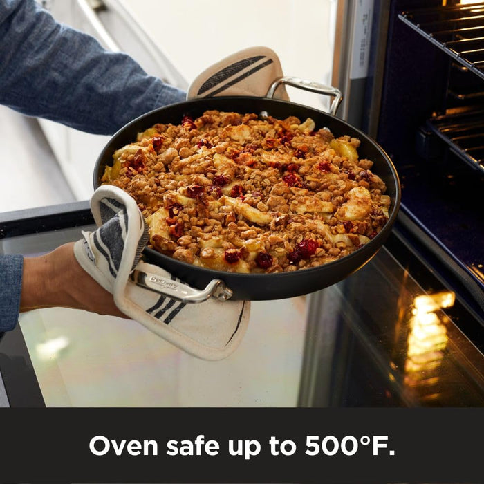 All-Clad HA1® Nonstick 12" Fry Pan with Lid, Induction Ready