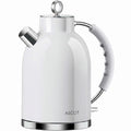 ASCOT Electric Kettle, 1.5L Stainless Steel Water Boiler, White