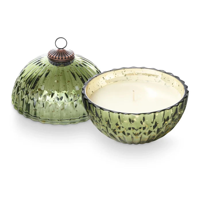 Balsam & Cedar Green Mercury Ornament Candle
