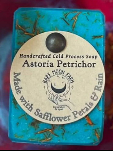 Bare Moon Farm, Astoria Petrichor Soap Bar