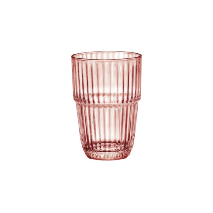 Barshine Bicchiere Long Drink Peach 38 cl In Vetro Set 6 Pz