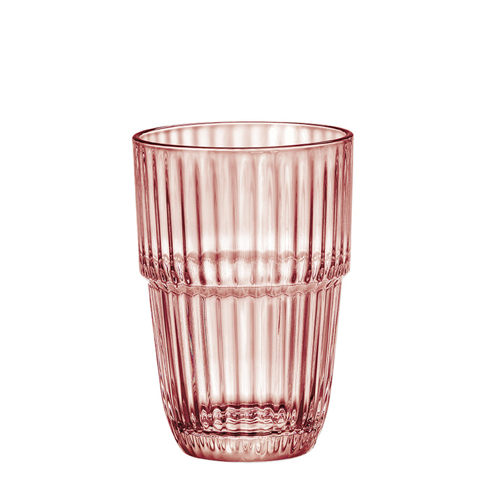 Barshine Bicchiere Long Drink Peach 38 cl In Vetro Set 6 Pz