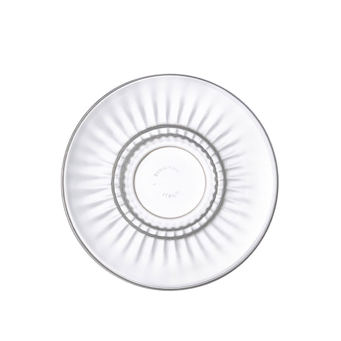 Barshine Double Espresso Piattino Tazza Cappuccino 14 cm In Vetro Set 36 Pz