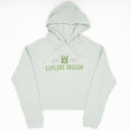 Be Oregon Explore Oregon Crop Hooded Sweatshirt