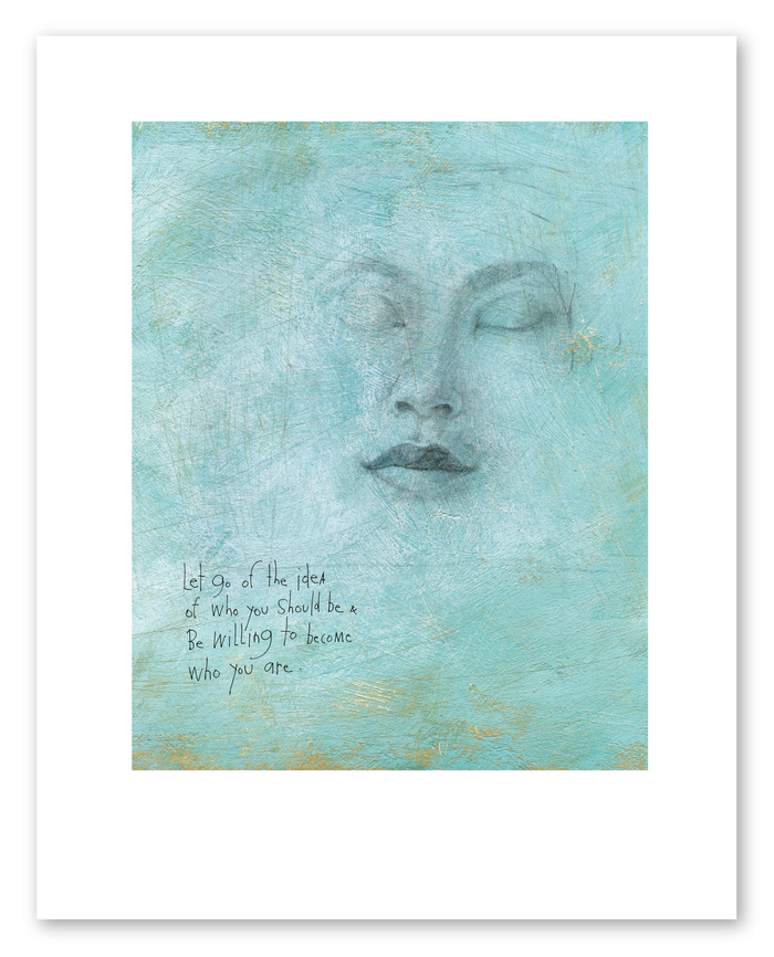 bird & brush: be willing print