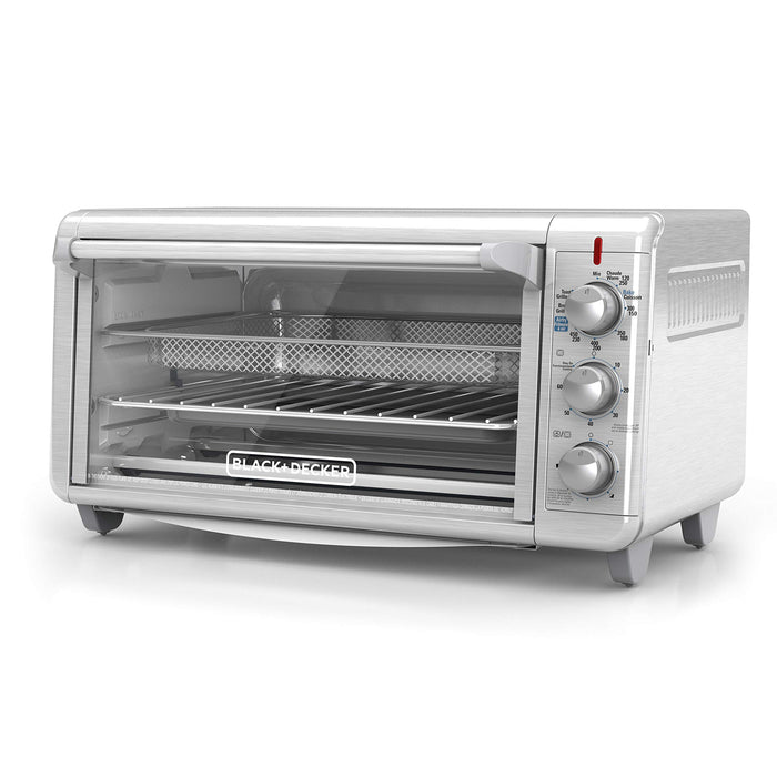 BLACK+DECKER XL 8-Slice Air Fry Toaster Oven, 5-in-1