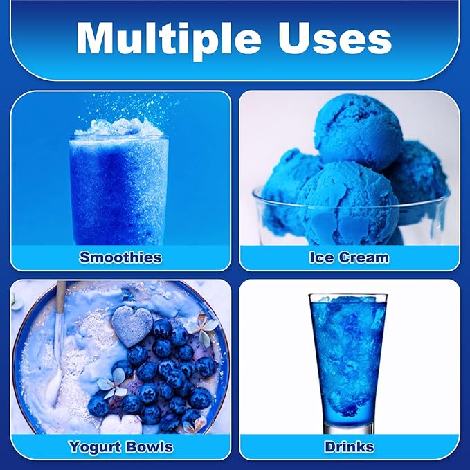 Blue Spirulina Powder - 40g Natural Blue Food Coloring, No Fishy Smell