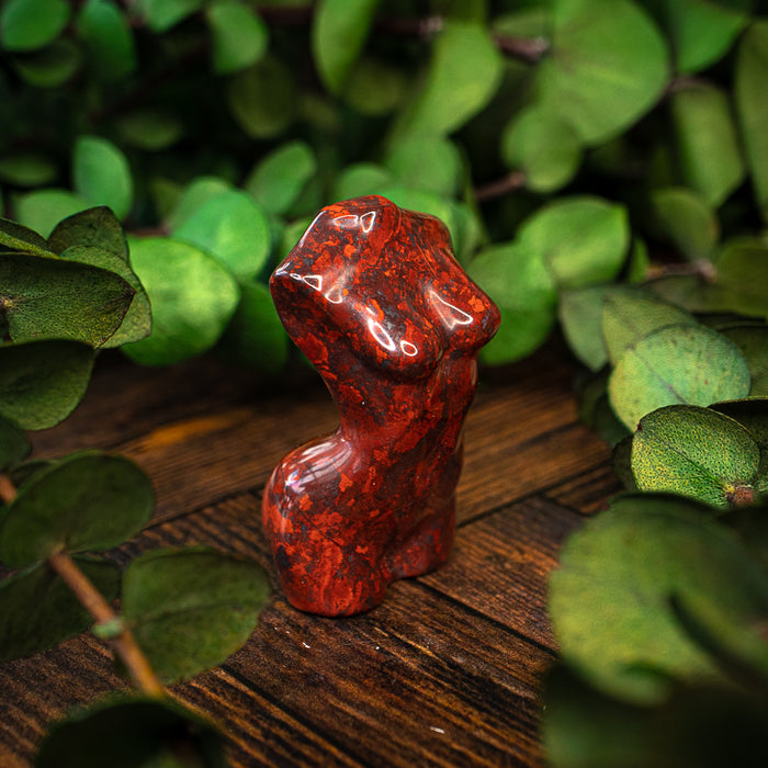 Brecciated Jasper Goddess Bust