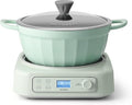 BUYDEEM LP55 5-in-1 Slow Cooker with Removable Nonstick Stockpot, 4.7QT