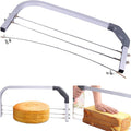 CALOPET Professional Cake Leveler Slicer Cutter 4-Layer Stainless Cutter
