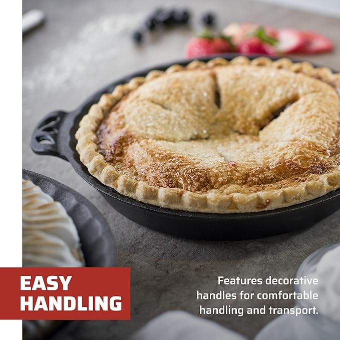 Camp Chef Cast Iron Pie Pan, 10 in.