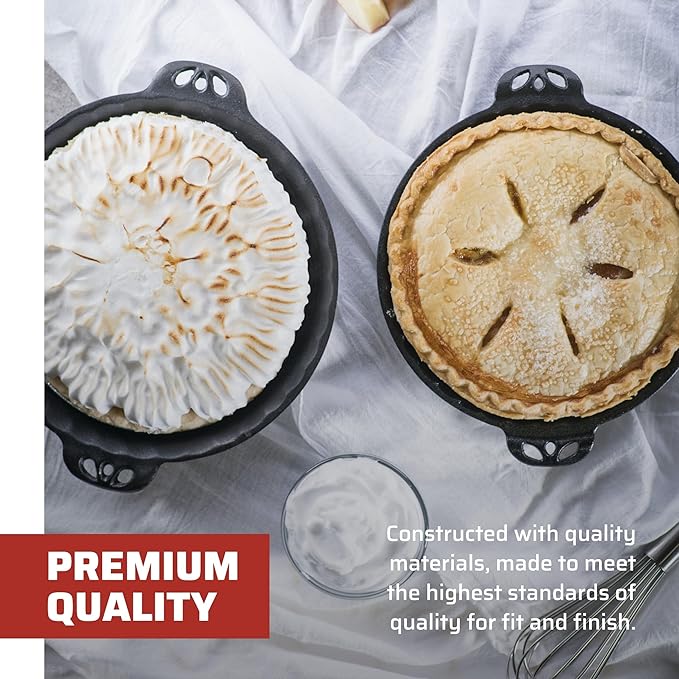 Camp Chef Cast Iron Pie Pan, 10 in.