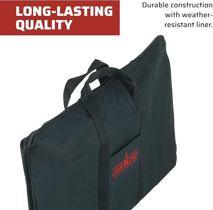 Camp Chef SGBXl Griddle Carry and Storage Black Bag Fits Models SG60 and SG32