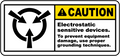 Caution Electrostatic Sensitive Devices. To Prevent Equipment Damage, Use Proper Grounding Techniques