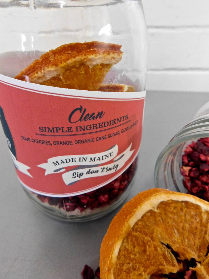 Cherry Manhattan Spirit Sipper Infusion Jar