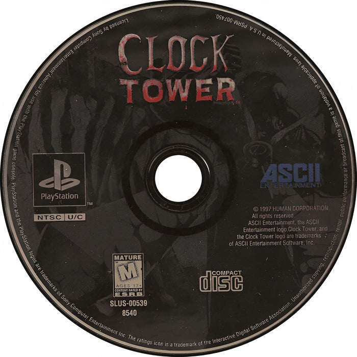 Clock Tower Playstation - Video Game - Used - CaveGamers - Image 3