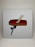 Coffin Dive 12x12 Giclee Print