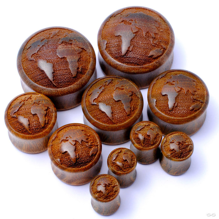 Convex Globe Plugs from Omerica Organic