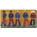 Cowboys Outdoor Canvas Art - Outdoor Art Pros
