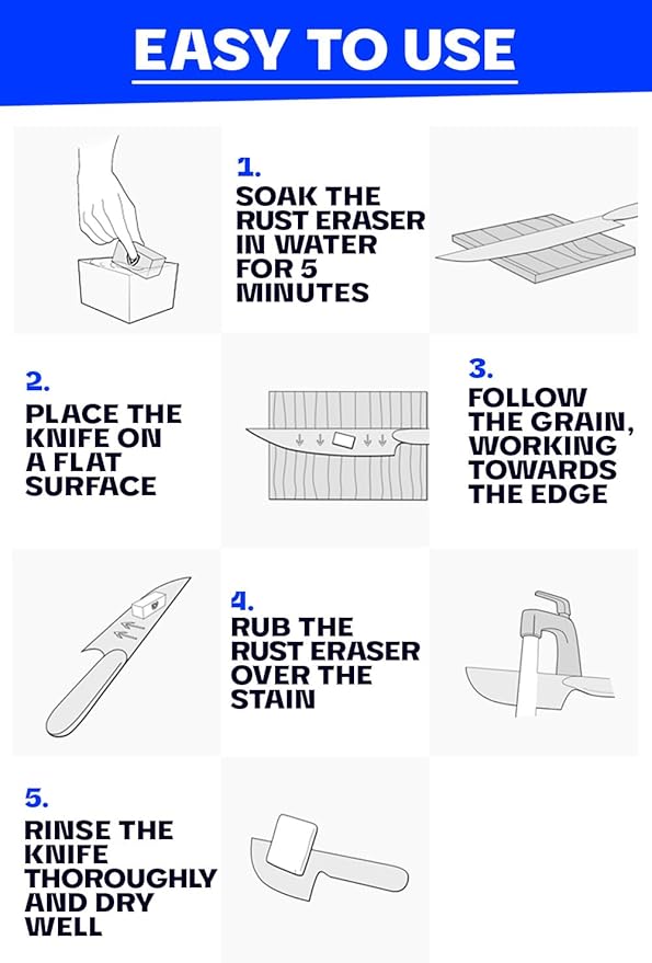 Dalstrong Rust Remover and Eraser - Knife Maintenance Tool