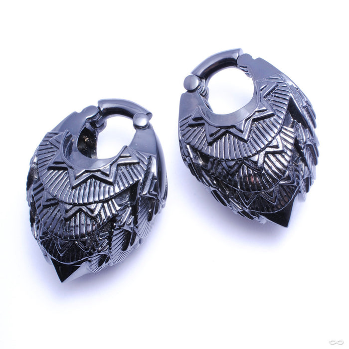 Deco Luxe Weights from Tawapa in Black-ceramic-coated Brass