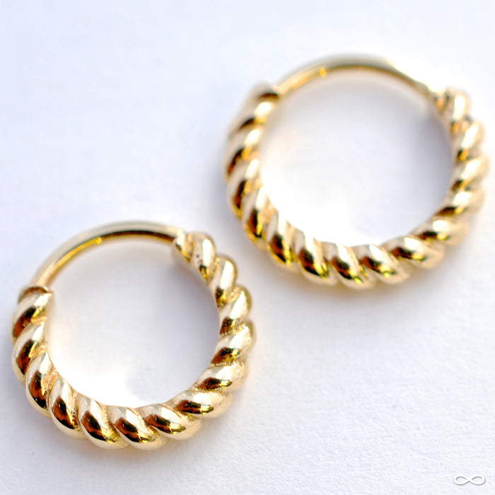 Desiree Seam Ring in Gold from BVLA in 14k Yellow Gold