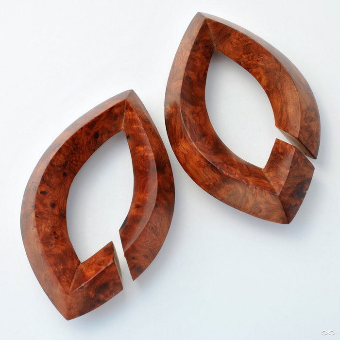Diamonds in Wood from Diablo Organics in Amboyna Burl