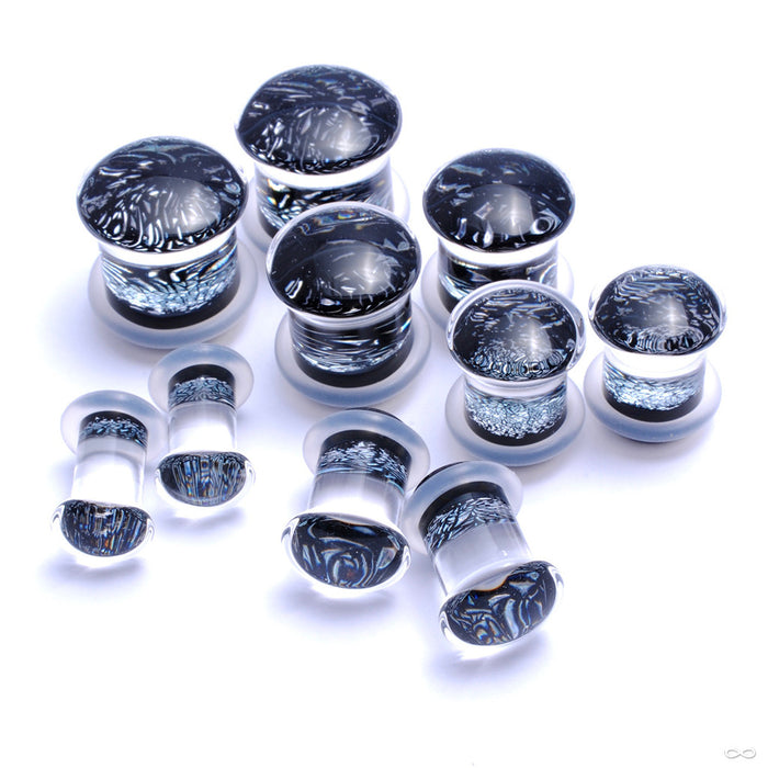 Dichroic Plugs from Gorilla Glass in Diamond