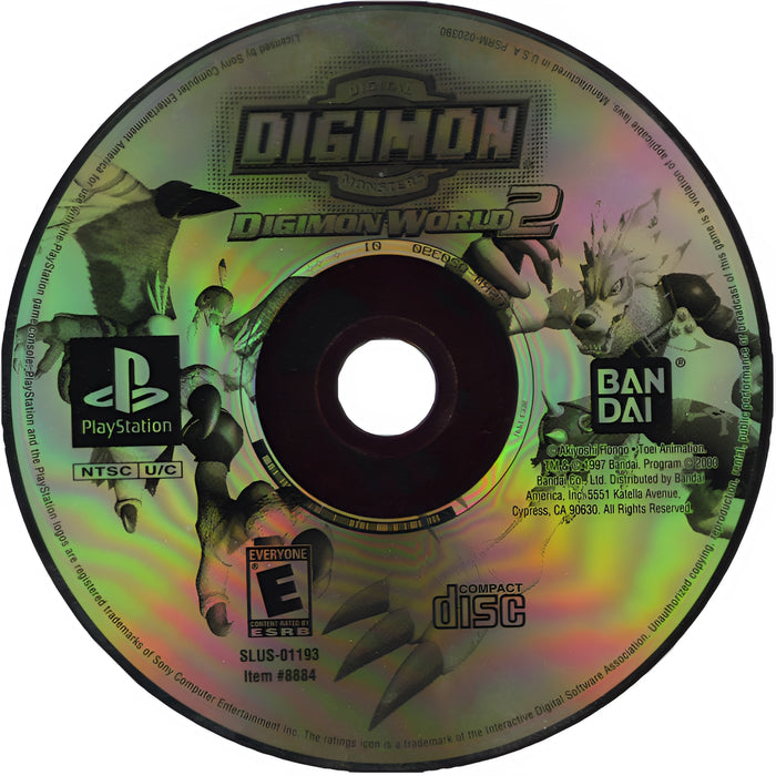 Digimon World 2 Playstation - Video Game - Used - CaveGamers - Image 3