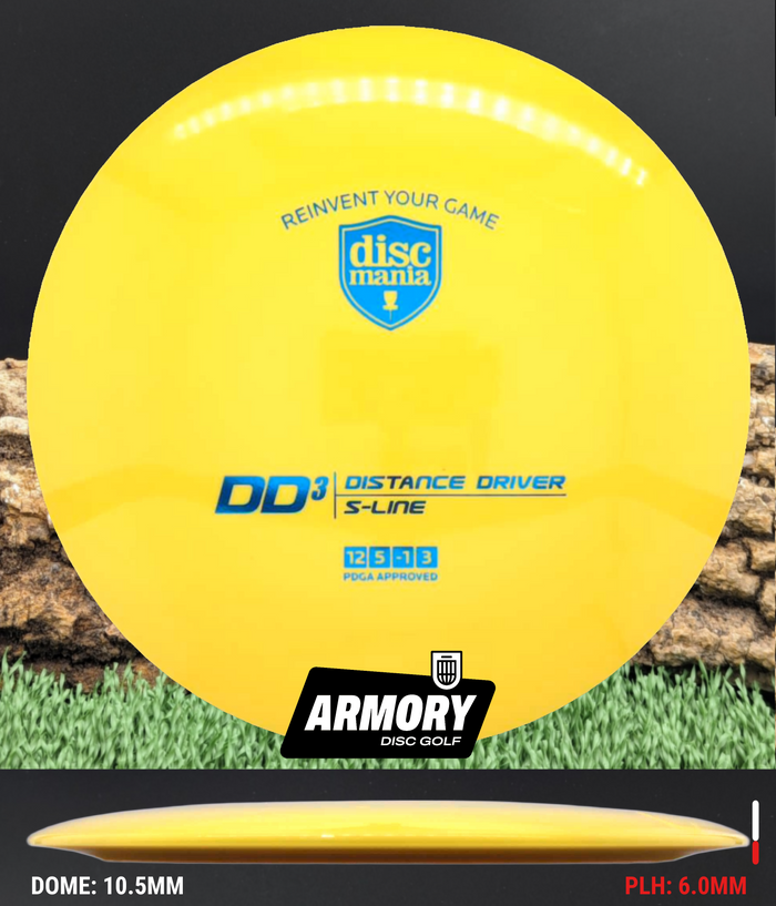 Discmania DD S-Line yellow/blue 176g