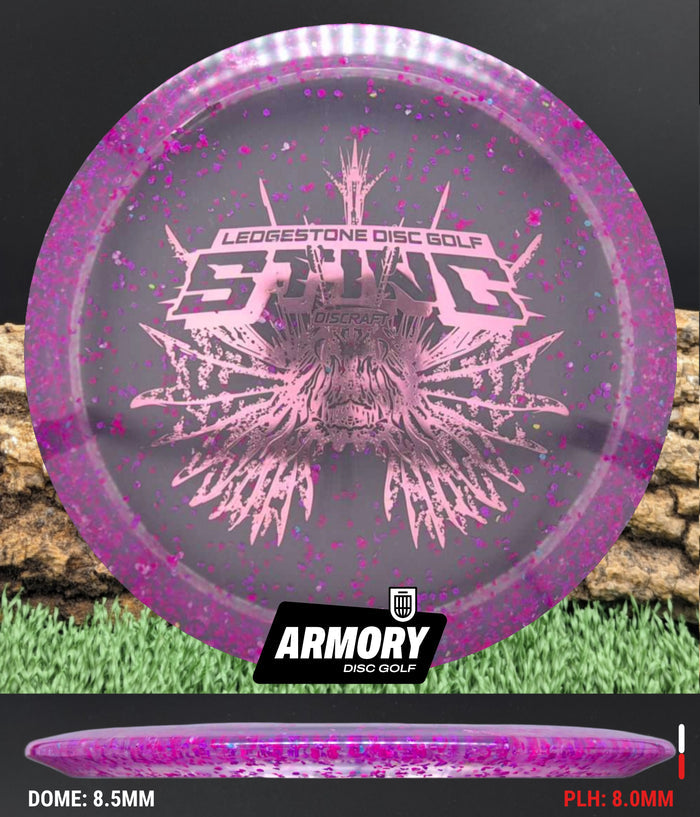 Discraft Stiff CryZtal Confetti Sting - 2026 Ledgestone edition