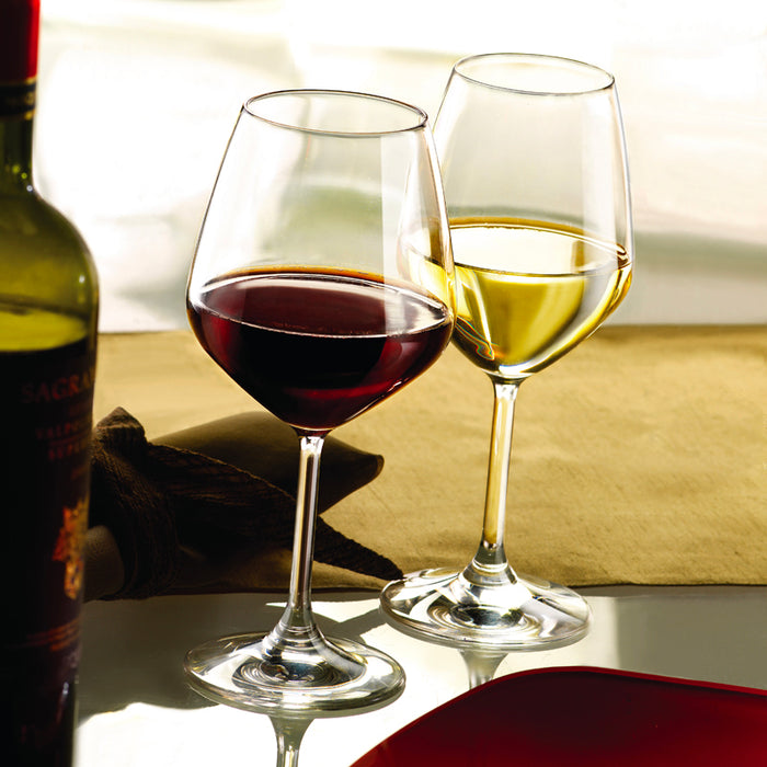 Divino Set Calici Vino Rosso e Bianco 12 Pz