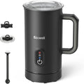 ECOWELL Milk Frother, 4-in-1 Electric Milk Steamer, 120s Fast Frothing