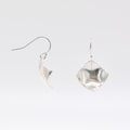Elizabeth Jewelry Silver Square Cup Earrings