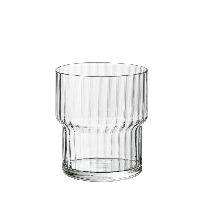 Exclusiva DOF Bicchiere Whisky Impilabile 39 cl In Vetro Set da 12 Pezzi
