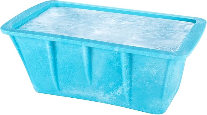 Extra Large Ice Block Mold For Ice Bath, Large Ice Mold for Freezer with Lids - Reusable, Silicone Ice Bath Accessories, Cold Plunge Giant, Ice Blocks for Chiller & Cold Therapy