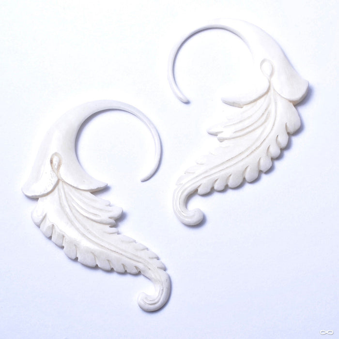 Feather in Bone from Maya Jewelry