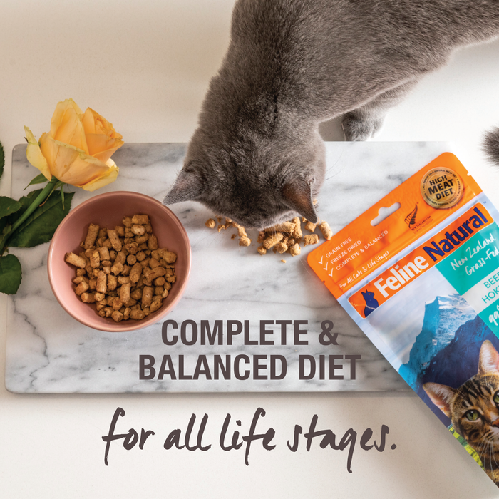 Feline Natural Cat Freeze Dried Food Lamb & Venison